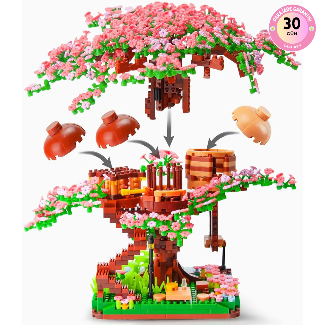 SAKUREV Japon Kiraz Çiçeği Ağacı Bricks™