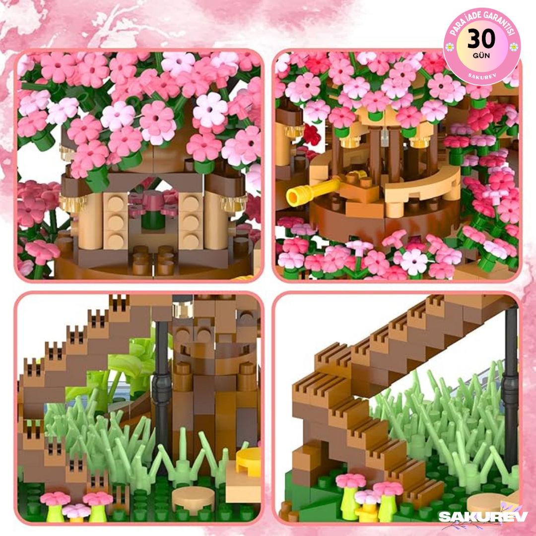 SAKUREV Japon Kiraz Çiçeği Ağacı Bricks™