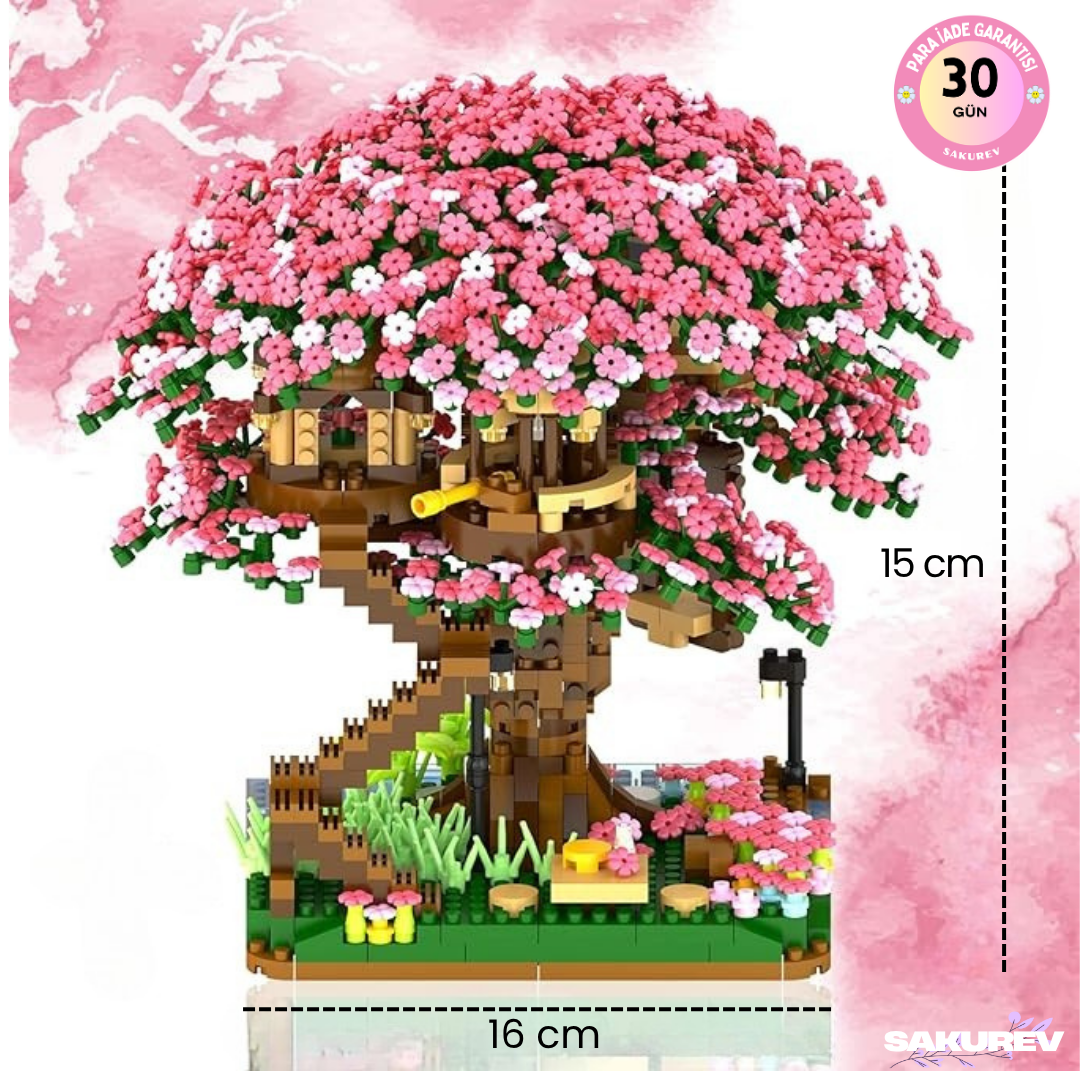 SAKUREV Japon Kiraz Çiçeği Ağacı Bricks™