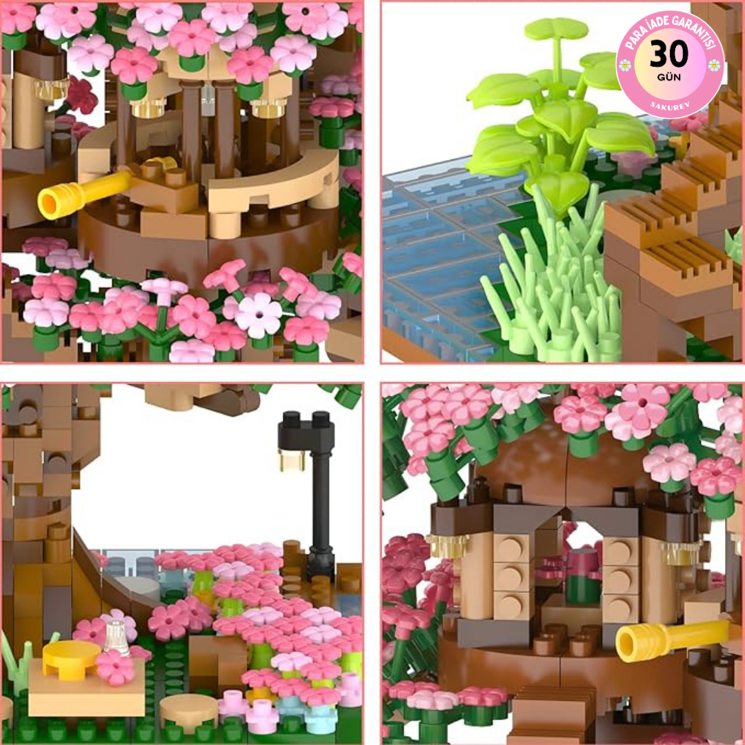 SAKUREV Japon Kiraz Çiçeği Ağacı Bricks™